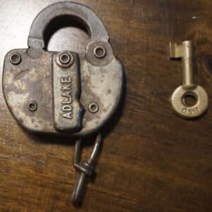 ADLAKE padlock with one key